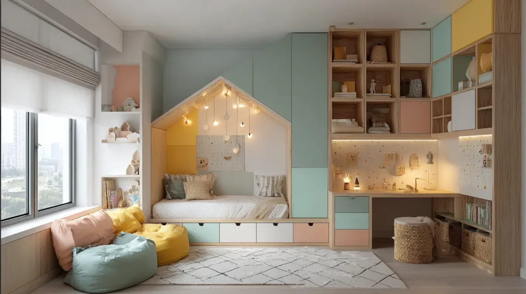 Come organizzare al meglio lo spazio contenitivo nella cameretta